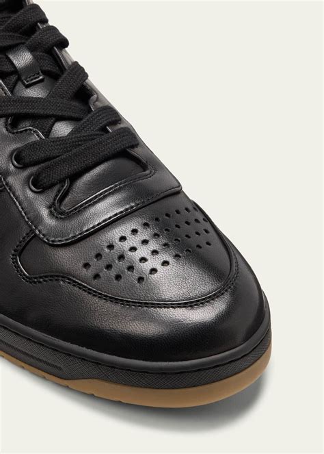 Prada Men's Downtown Napa Leather Low